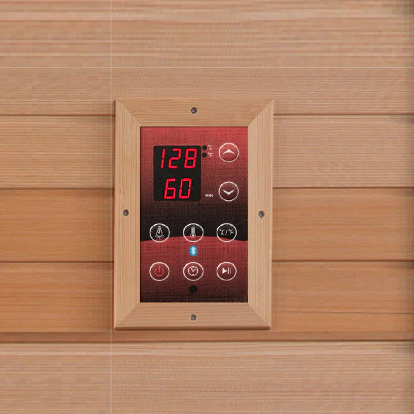 Dynamic Vila 3 Person Ultra Low EMF FAR Infrared Sauna (Natural Finish) INFRARED SAUNA Dynamic Saunas