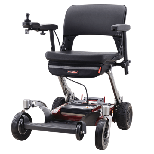 FreeRider Luggie Chair Foldable Travel Mobility Scooter Power Chair FreeRider USA 10.5ah li-ion/ 15 miles