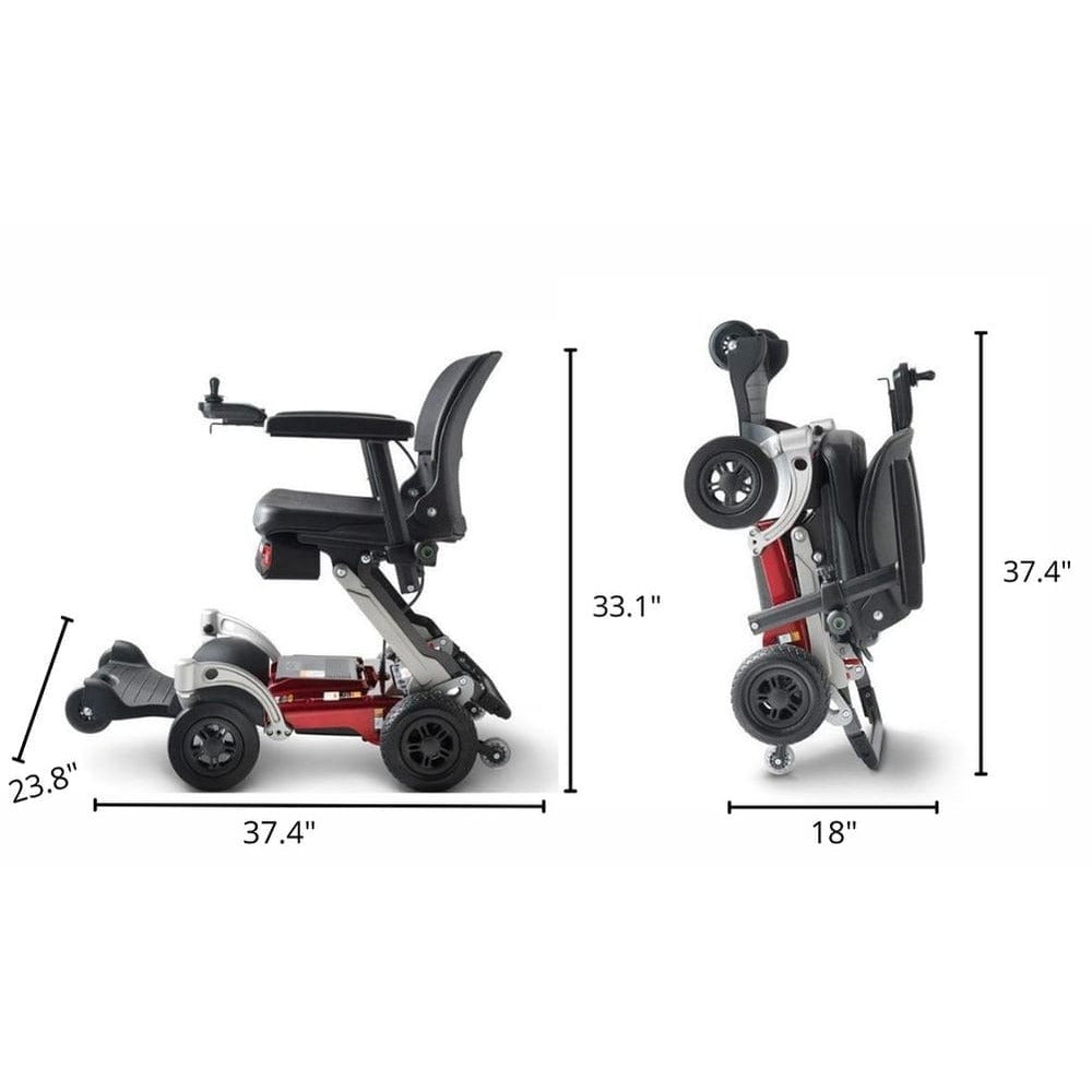 FreeRider Luggie Chair Foldable Travel Mobility Scooter Power Chair FreeRider USA