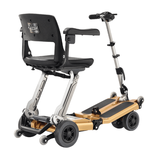 FreeRider Luggie Golden Elite Foldable Travel Mobility Scooter Mobility Scooters FreeRider USA