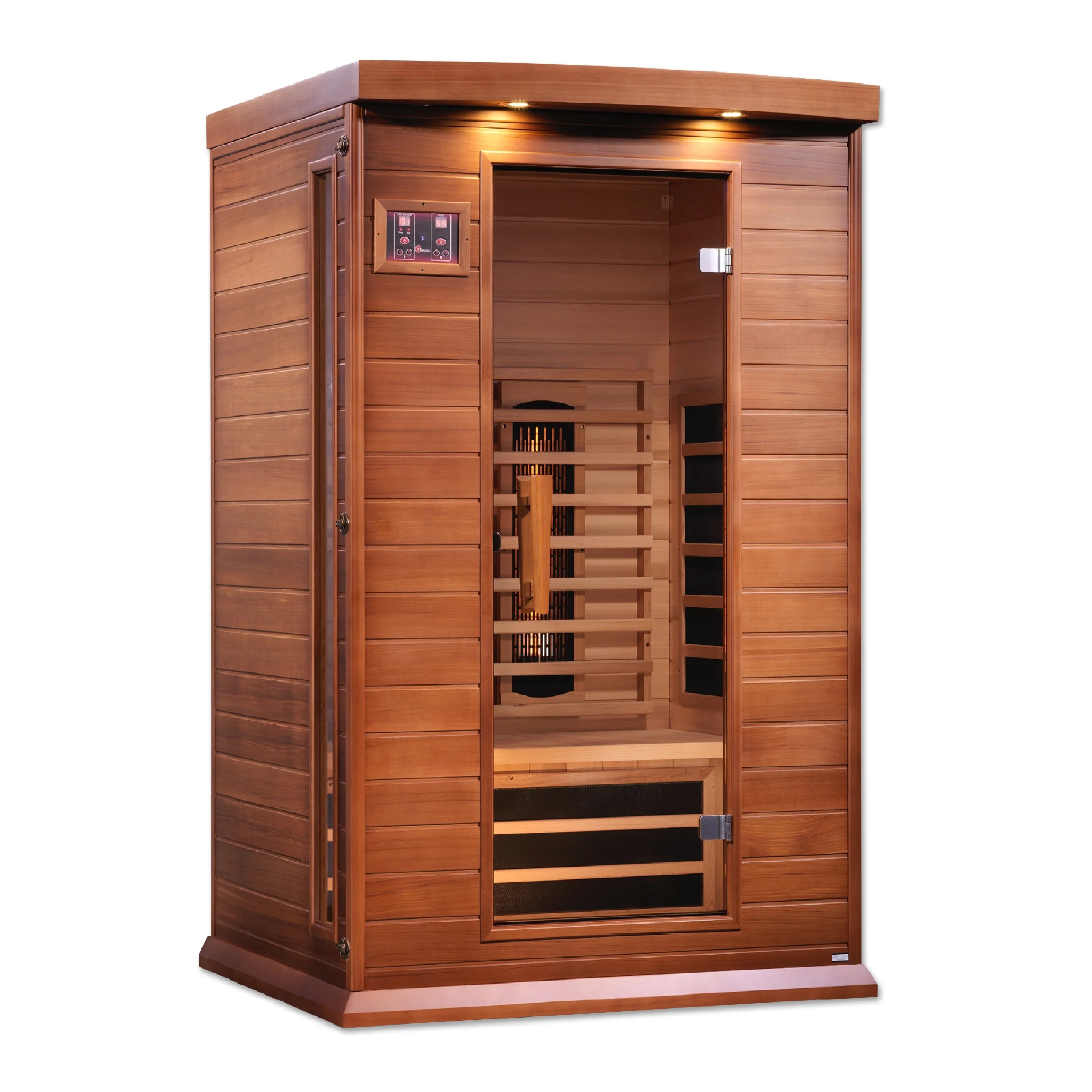 Maxxus 2 Person Full Spectrum Near Zero EMF Infrared Sauna (Canadian Red Cedar) INFRARED SAUNA Maxxus Saunas