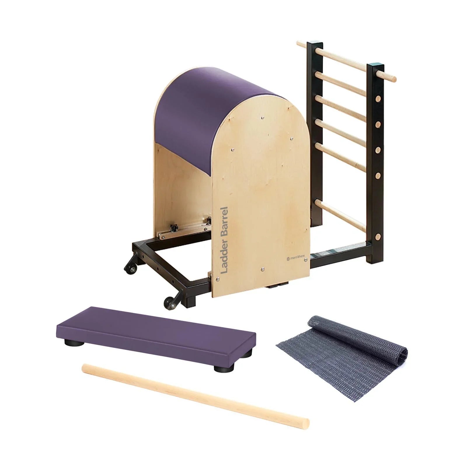 Merrithew™ Pilates Ladder Barrel Bundle Ladder Barrel Merrithew Purple Impulse
