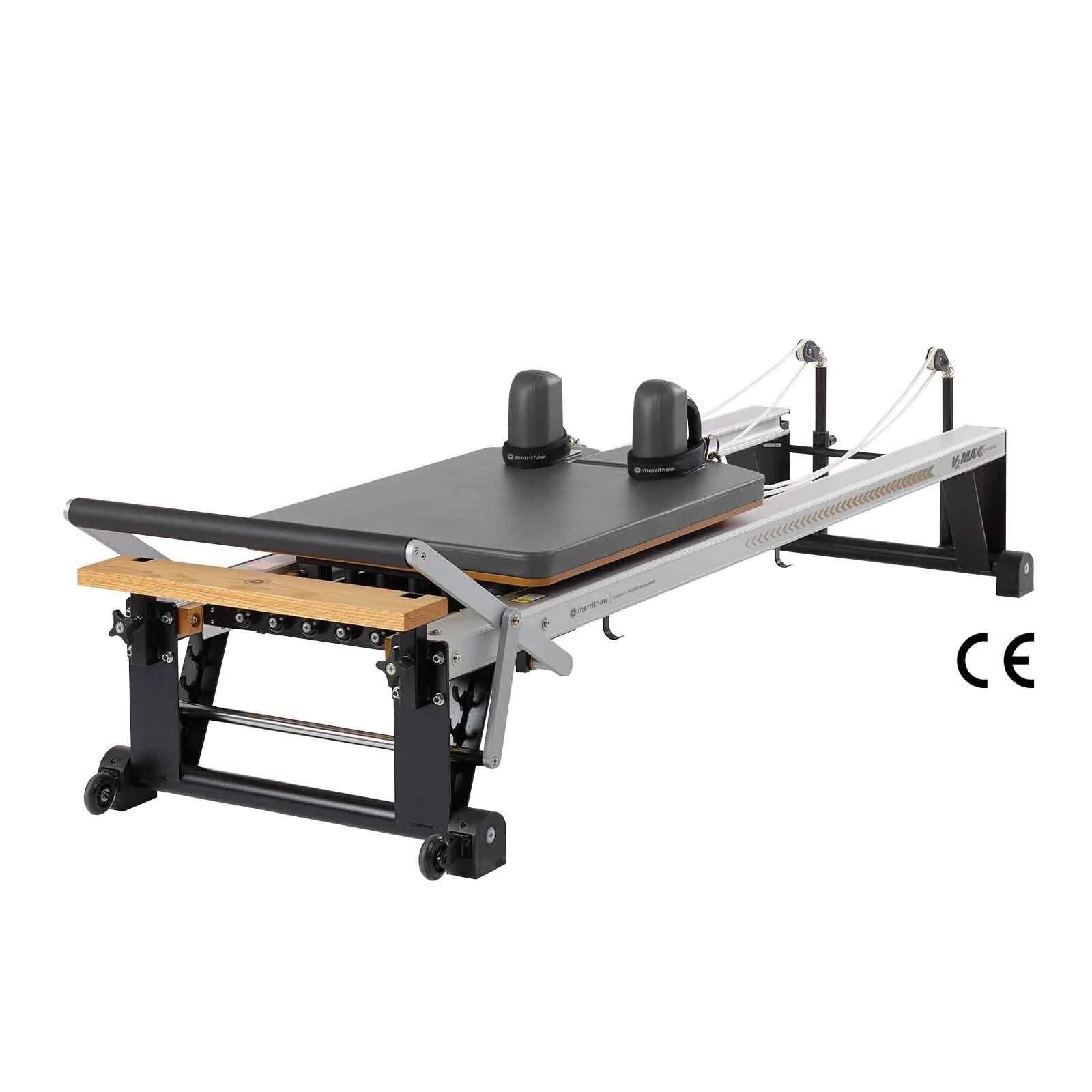 Merrithew™ Pilates Reformer Extension Upgrade · V2 Max™ Pilates Accessories Merrithew Gunmetal Gray