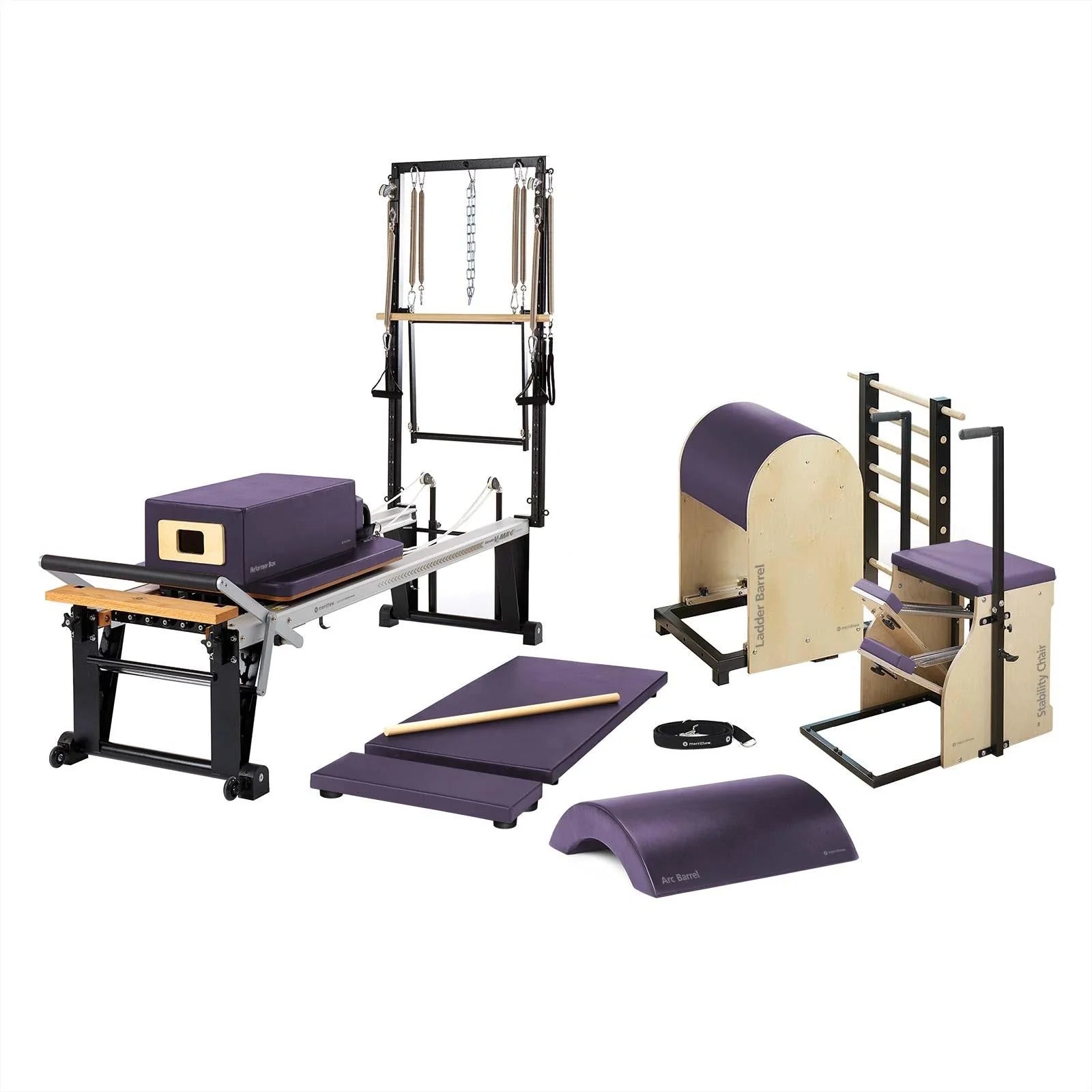 Merrithew™ Pilates Rehab One-On-One Studio Bundle Pilates Bundle Merrithew Purple Impulse