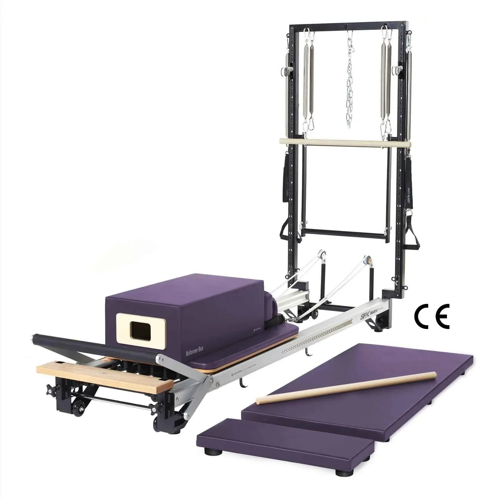 Merrithew™ Pilates SPX® Max Plus™ Reformer Bundle Pilates Bundle Merrithew Purple Impulse