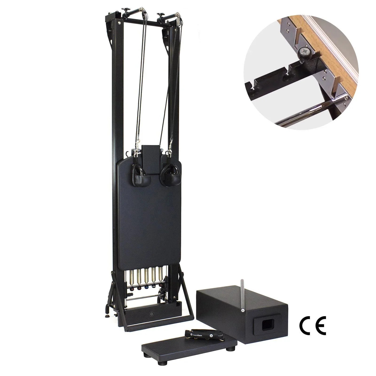 Merrithew™ Pilates SPX® Max Reformer with Vertical Stand Bundle (Onyx) Pilates Bundle Merrithew Default Title