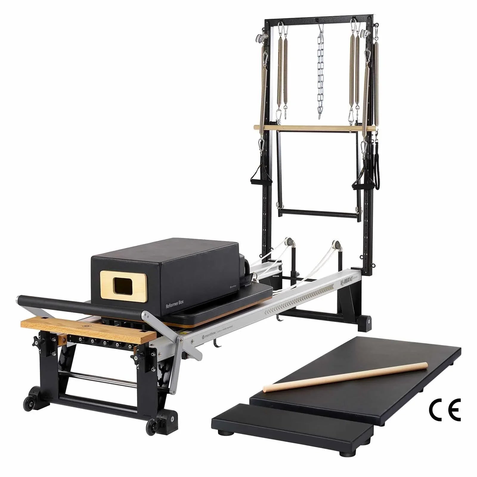Merrithew™ Pilates V2 Max Plus™ Reformer Bundle Pilates Bundle Merrithew Black