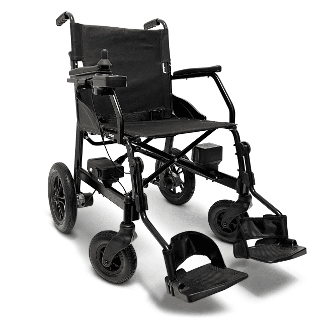 ComfyGO X-Lite Ultra Lightweight Foldable Electric Wheelchair Power Wheelchairs ComfyGO Up To 5 Miles