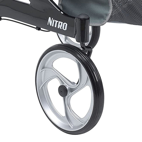Drive Medical Nitro Rollator- Black Drive Medical