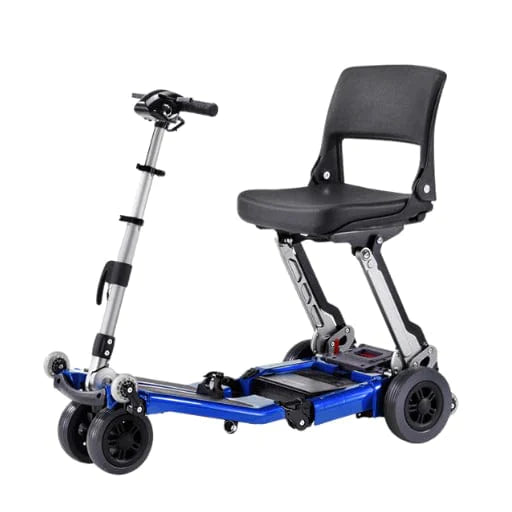 FreeRider Luggie Standard Folding Travel Mobility Scooter Mobility Scooters FreeRider USA Royal Blue