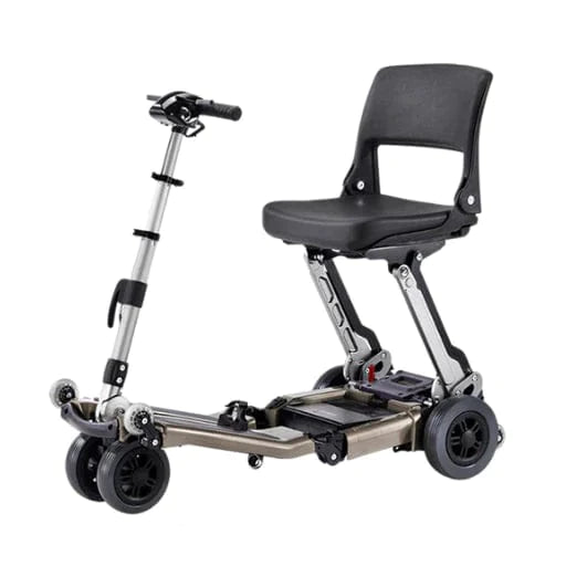 FreeRider Luggie Standard Folding Travel Mobility Scooter Mobility Scooters FreeRider USA Champagne