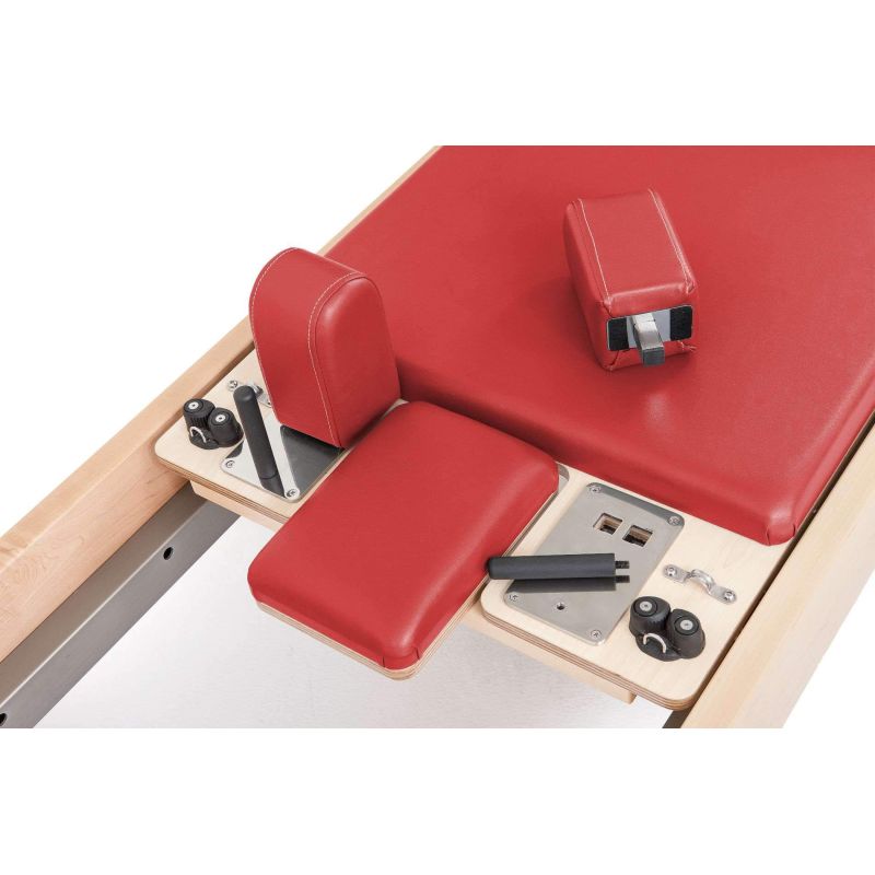 Elina Pilates Wood Reformer for Pilates "ELITE" Pilates Elina Pilates Red