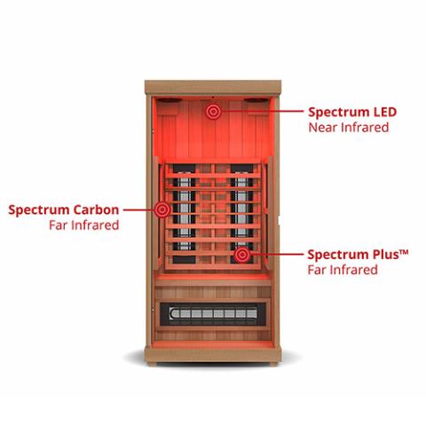 Finnmark FD-1 Full-Spectrum Infrared Sauna (1-person sauna) Sauna Finnmark Sauna
