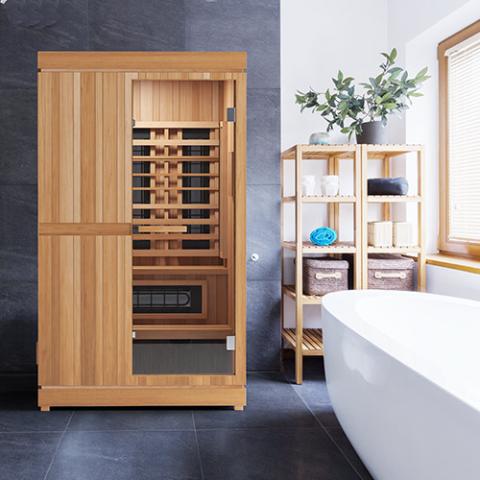Finnmark FD-4 Trinity Infra-Steam Combo (2-Person Infrared & Steam Sauna) Sauna Finnmark Sauna
