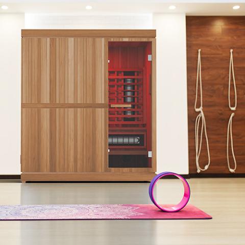 Finnmark FD-5 Trinity XL Infra-Steam Sauna (4-Person Infrared & Steam Sauna Combo) Sauna Finnmark Sauna
