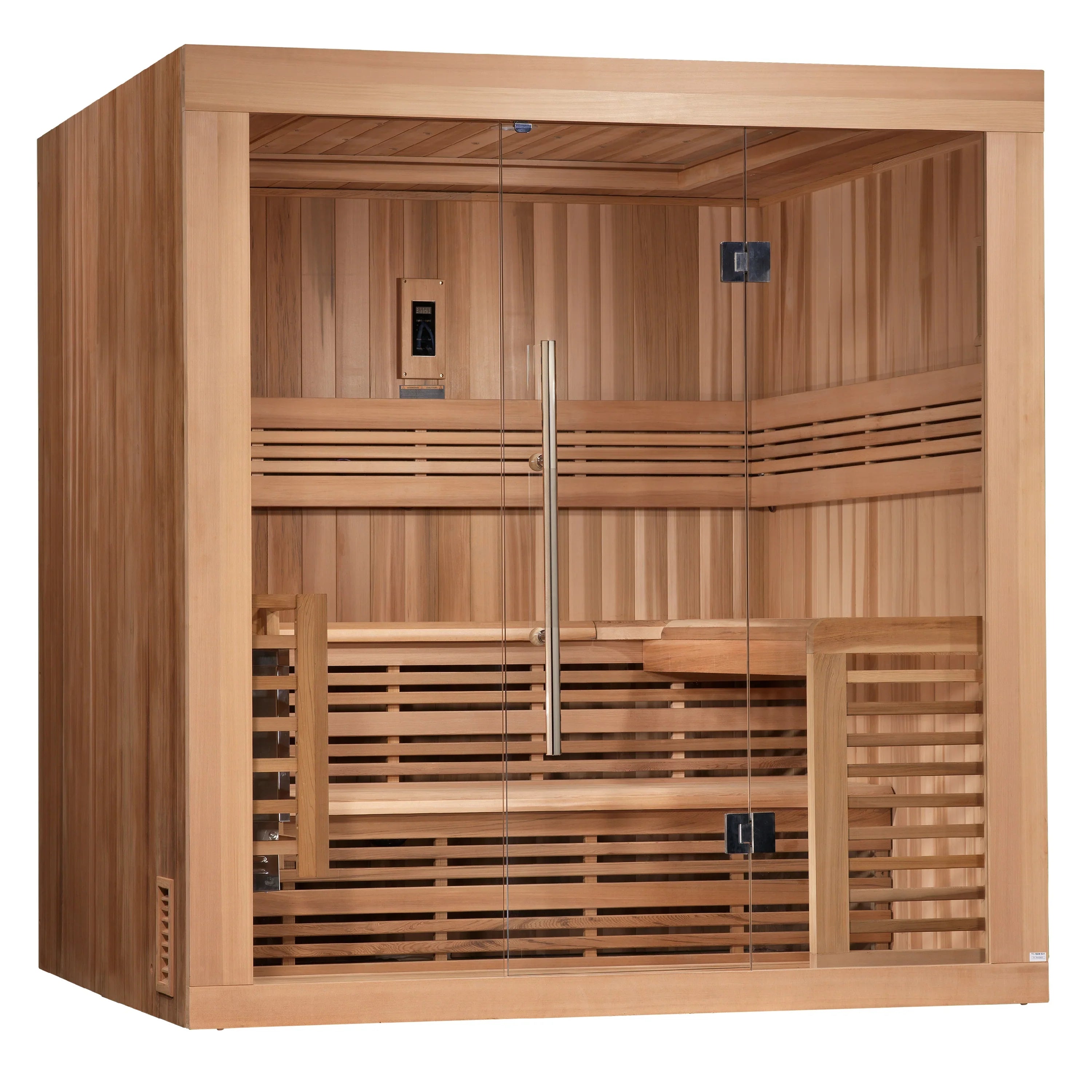 Golden Designs Osla 6 Person Traditional Sauna (Heater Included) INFRARED SAUNA Golden Designs