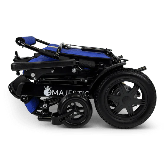 ComfyGO Majestic IQ-9000 Long Range Remote Controlled Folding Reclining Electric Wheelchair Power Wheelchairs ComfyGO