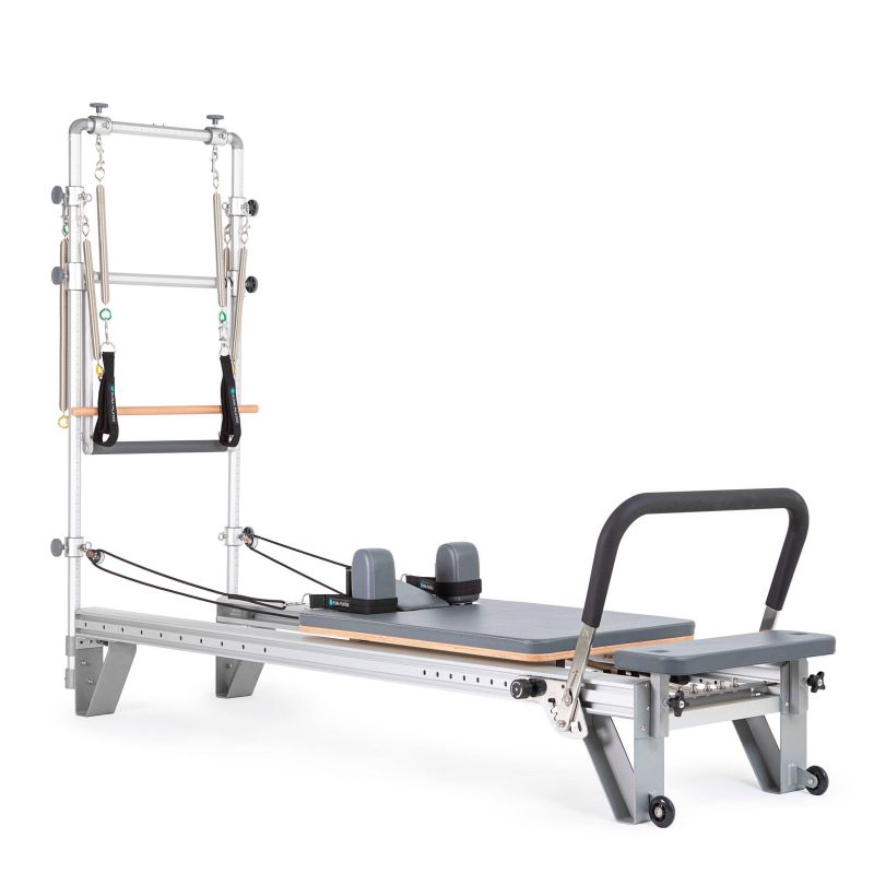 Elina Pilates Mentor Reformer With Tower Pilates Elina Pilates Grey