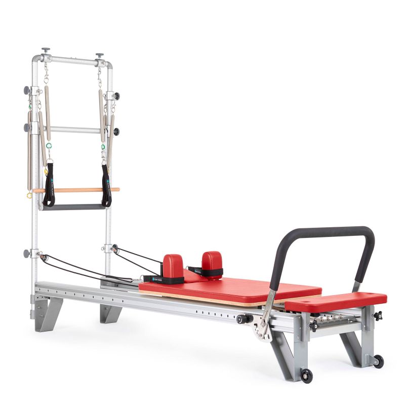 Elina Pilates Mentor Reformer With Tower Pilates Elina Pilates Red