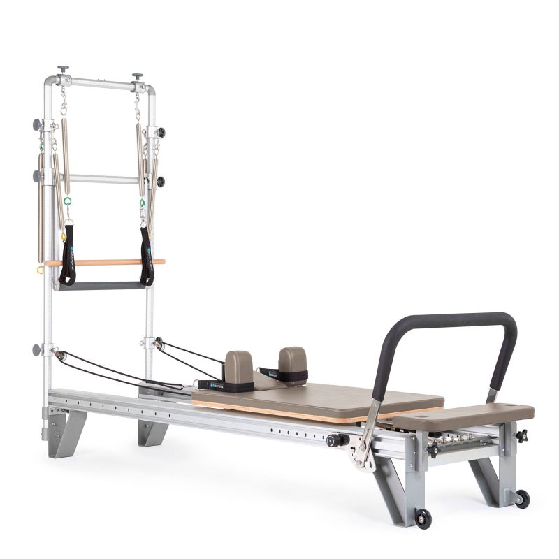 Elina Pilates Mentor Reformer With Tower Pilates Elina Pilates Mocha