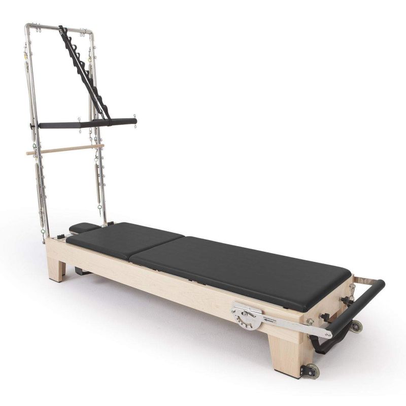 Elina Pilates Wood Reformer for Pilates "ELITE" With Tower Pilates Elina Pilates Blue