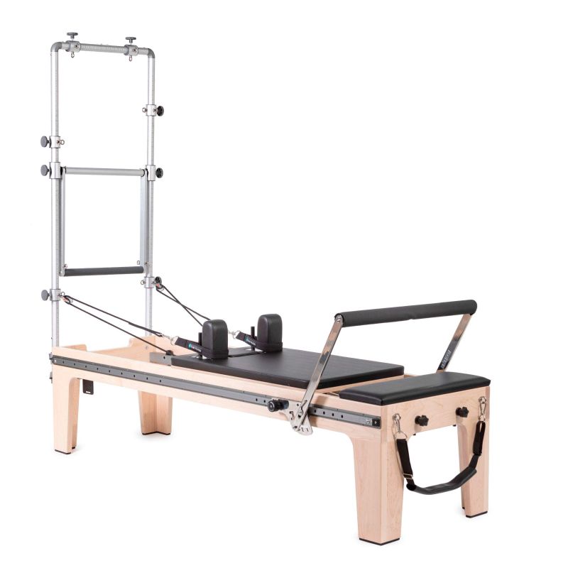 Elina Pilates Reformer Master Instructor Fisio with Tower Pilates Elina Pilates Black