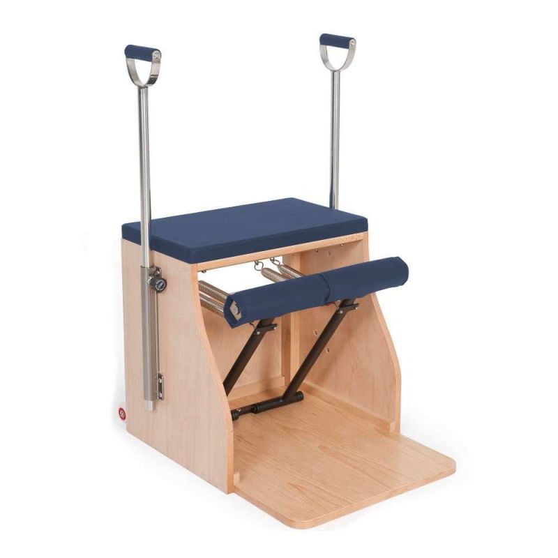 Elina Pilates Wood Combo Chair Pilates Elina Pilates Blue