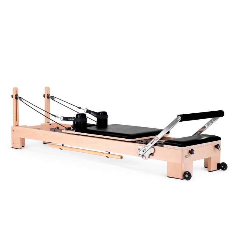 Elina Pilates Wooden Reformer Lignum Pilates Elina Pilates Black