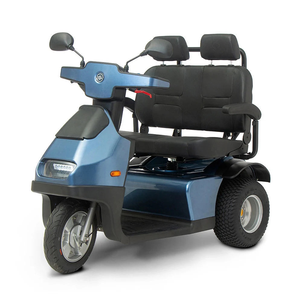 Afikim Afiscooter S3 Mobility Scooter Afikim S3 Duo - Seat 33" Blue 
