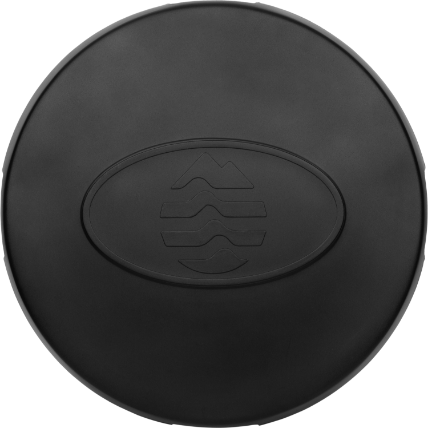 Ice Barrel Replacement Lid Black Cold Plunge Ice Barrel   