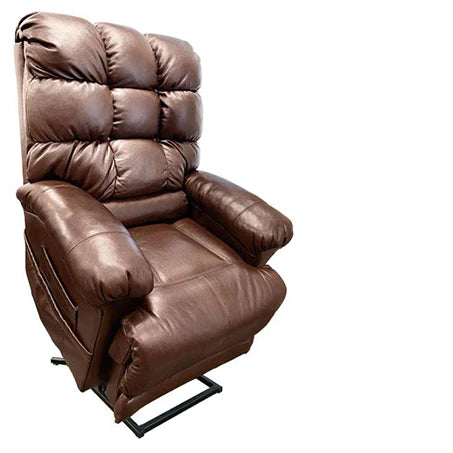 Journey Perfect Sleep Lift Chair "The World's Best Sleep Chair" lift chair Journey Deluxe 2 Zone Genuine Leather Chestnut