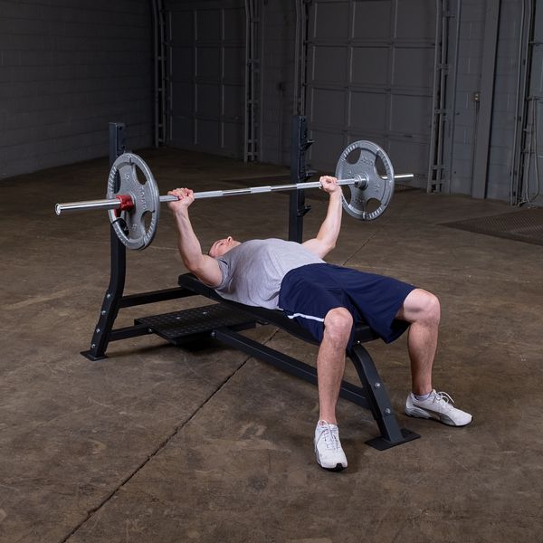 Body-Solid PRO CLUBLINE FLAT OLYMPIC BENCH Strength Body-Solid   