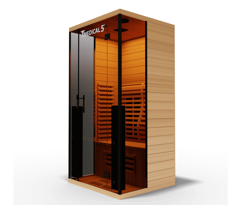 Medical Breakthrough Medical 5 Ultra Full Spectrum Infrared 1-Person Sauna INFRARED SAUNA Medical Breakthrough   