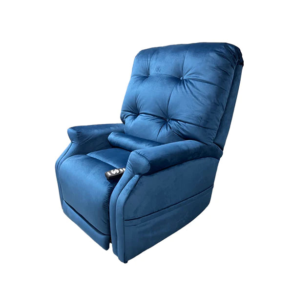 Journey Perfect Sleep Lift Chair "The World's Best Sleep Chair" lift chair Journey Petite 2 Zone MicroLux - Microfiber Blue