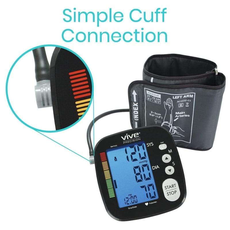 Vive Health Blood Pressure Monitor Digital Measuring Devices Vive Health   