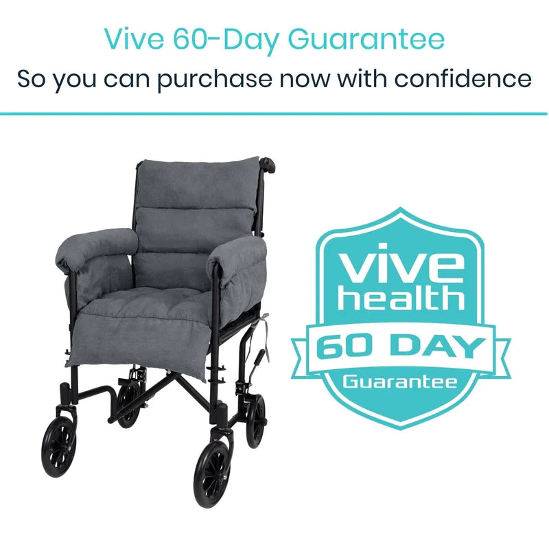 Vive Health CSH1076 Full Wheelchair Cushion Wheelchair Cushions Vive Health   