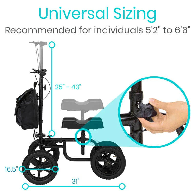 Vive Health All Terrain Knee Walker Mobility Vive Health   