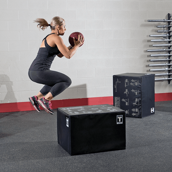 BODY-SOLID TOOLS SOFT-SIDED PLYO BOX BSTSPBOX Strength Body-Solid   