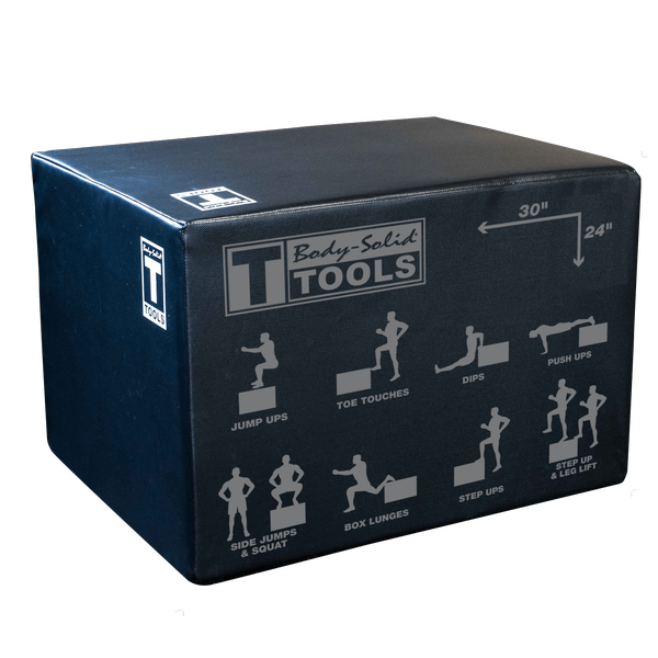 BODY-SOLID TOOLS SOFT-SIDED PLYO BOX BSTSPBOX Strength Body-Solid   