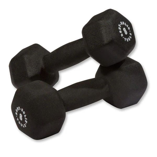 Body-Solid Tools BSTND Neoprene Dumbbell Sets Dumbbell Set Body-Solid