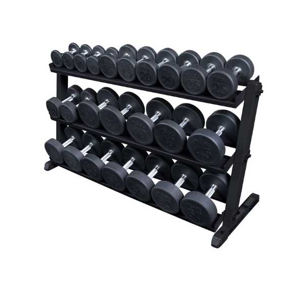 Body Solid GDR60 2 Tier Dumbbell Rack 2 Tier Dumbbell Rack Body-Solid