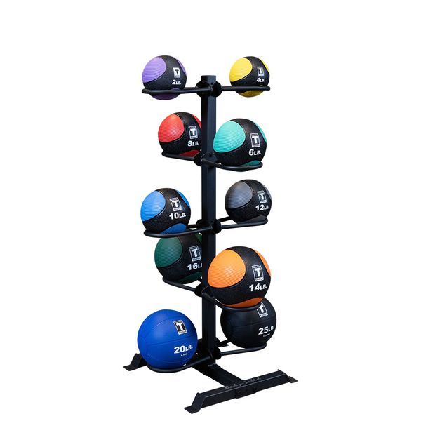 Body Solid GMR20 Medicine Ball and Wall Ball Rack Medicine Ball Rack Body-Solid