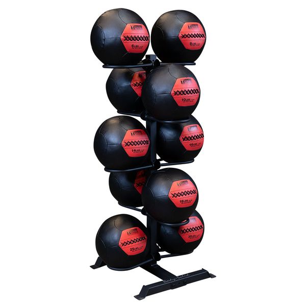 Body Solid GMR20 Medicine Ball and Wall Ball Rack Medicine Ball Rack Body-Solid