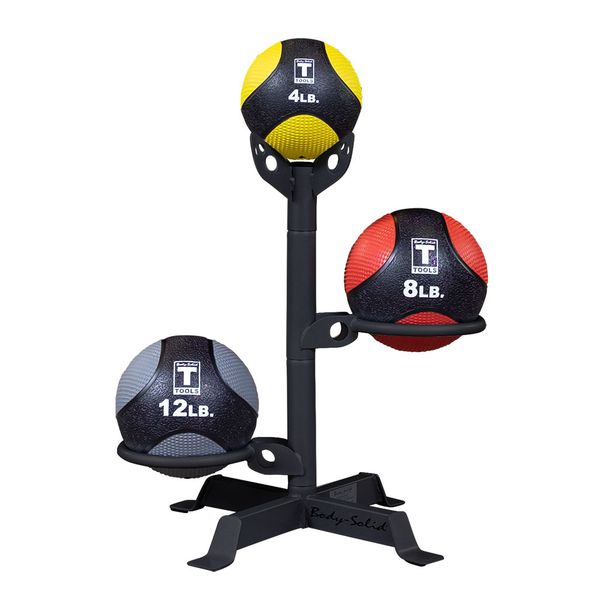 Body Solid GMR5 Medicine Ball Rack Medicine Ball Rack Body-Solid