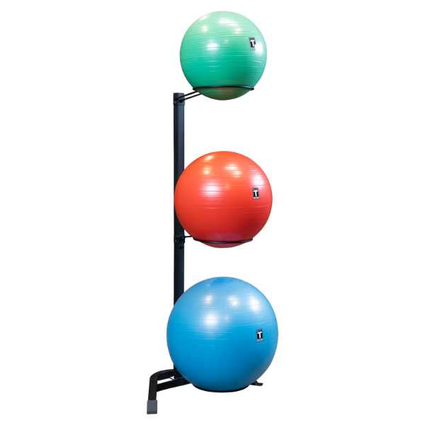 Body Solid GSR10B Stability Ball Storage Rack Stability Ball Storage Rack Body-Solid