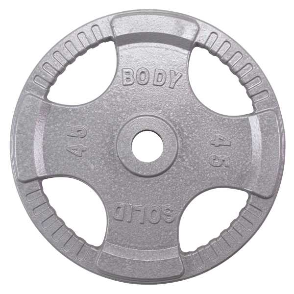 Body Solid OPT Cast Iron Grip Olympic Plate Sets Weight Plate Set Body-Solid