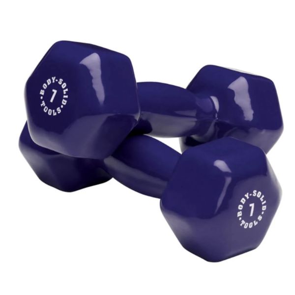 Body-Solid Tools BSTVD Vinyl Dumbbell Sets Body-Solid