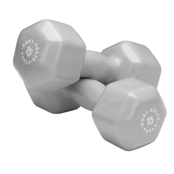 Body-Solid Tools BSTVD Vinyl Dumbbell Sets Body-Solid