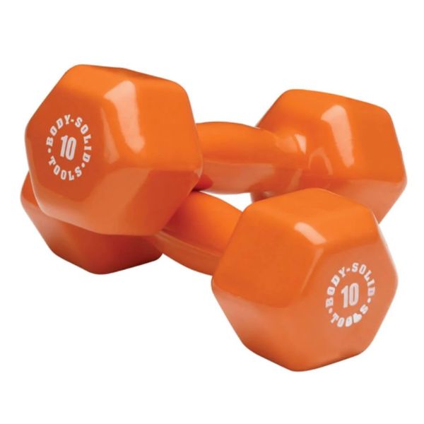 Body-Solid Tools BSTVD Vinyl Dumbbell Sets Body-Solid