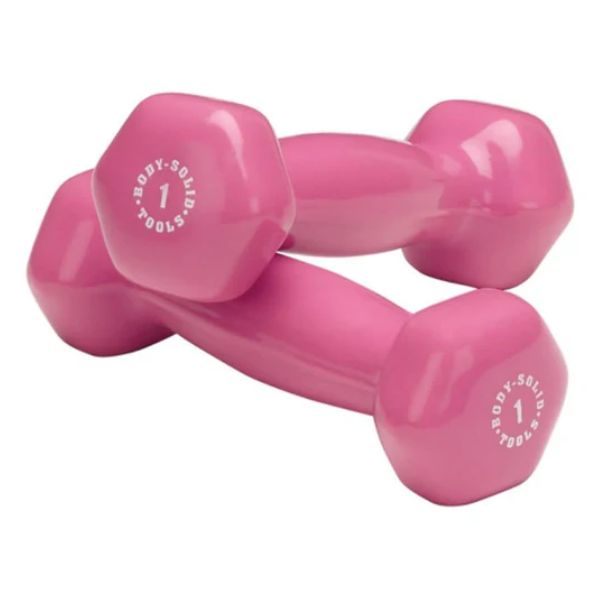 Body-Solid Tools BSTVD Vinyl Dumbbell Sets Body-Solid